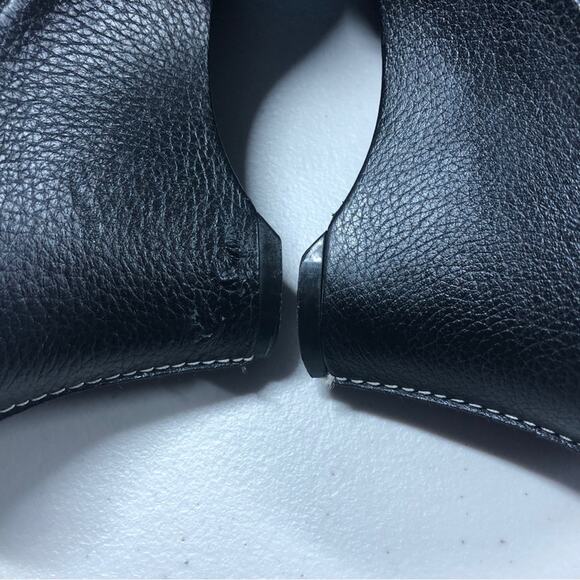 Cole Haan black Leather clogs 7 - Picture 7 of 9